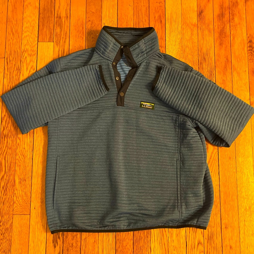 L.L. Bean Blue Pullover